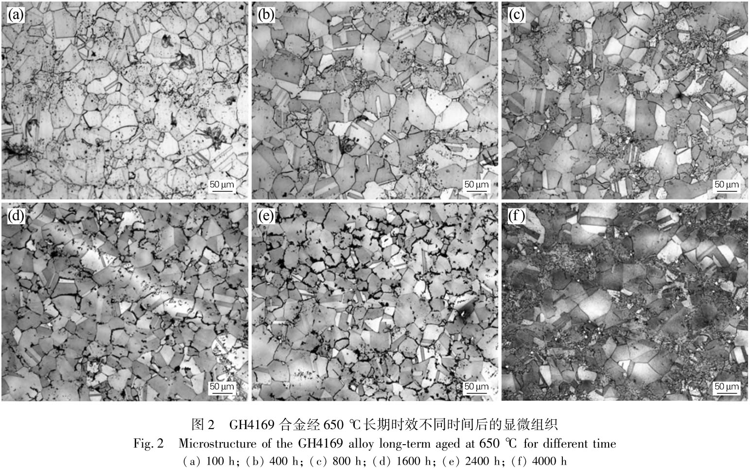 長期時效對GH4169合金組織與性能的影響